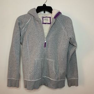 Mini Boden grey Hoodie Sz 13-14 years